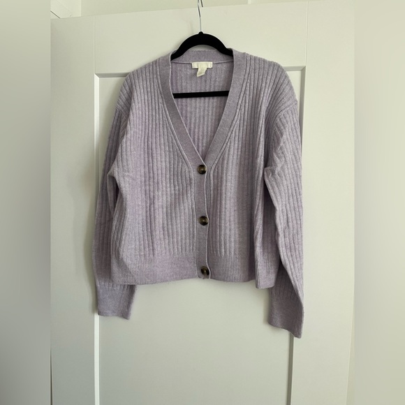 H&M Lavender Cardigan - Picture 3 of 6